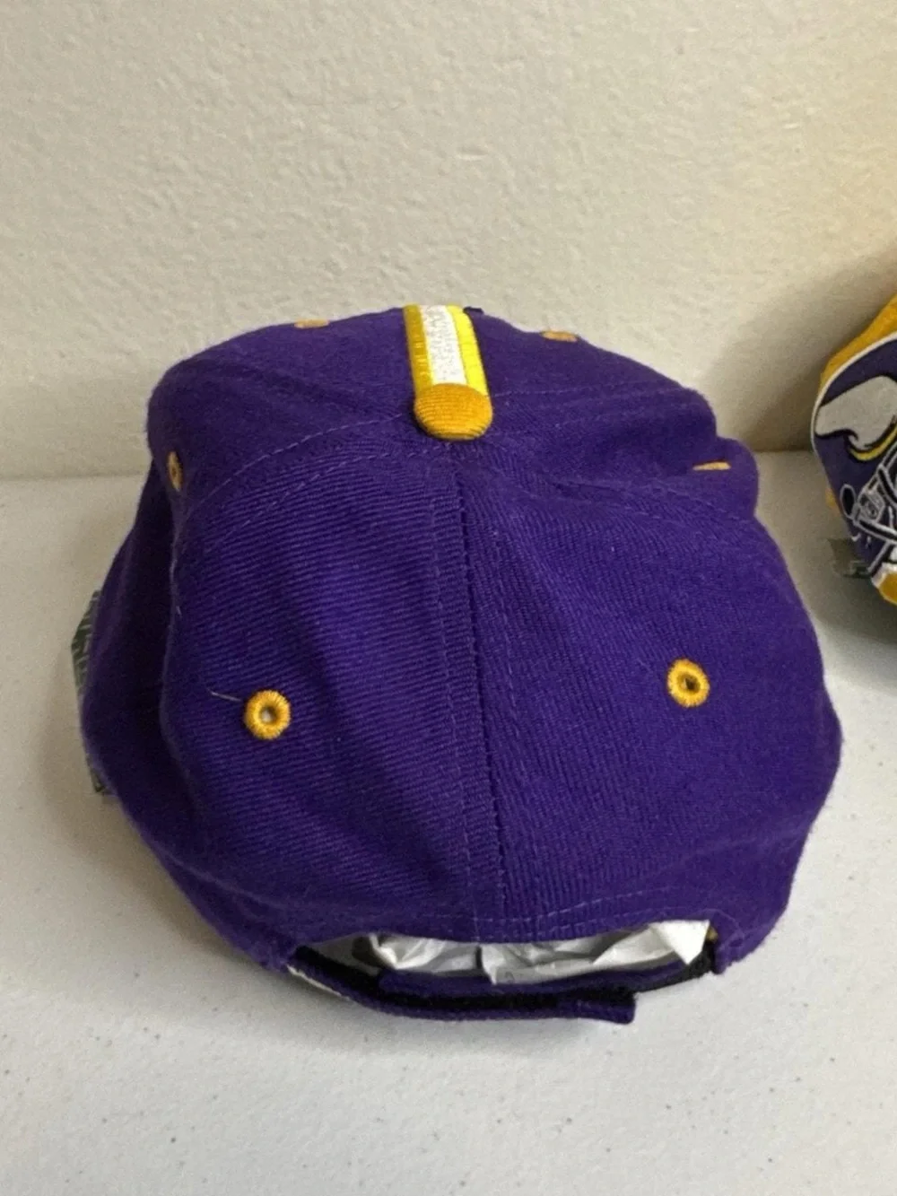 Vintage NFL VIKINGS  Purple and Gold Baseball Caps